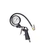 En stock suministro negro plástico reforzado medidor de presión de neumáticos pistola de presión de neumáticos sumergida en aceite puntero mecánico medidor de gas inflable