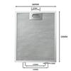 Filtro de exaustor de aço inoxidável, acessórios para exaustor, personalização de marca internacional, pedido de comércio exterior, malha de alumínio