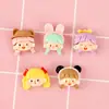 Chica Dulce Linda ~ Accesorios de Resina de Dibujos Animados Parche Pegamento de Crema Accesorios para Funda de Teléfono Accesorios para el Cabello Accesorios Venta al por Mayor