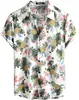 Nueva Moda Verano Casual Más Vendido Impresión Digital 3D Camisa Hawaiana para Hombre Vacaciones Playa Comercio Transfronterizo