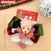 Pasador Decorativo Lindo Navideño Accesorios para el Cabello Femenino Versátil Pinza para Flequillo de Lazo Pinza Lateral Diadema Creativa para Niños