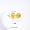 Retención de Color Fuerte Dorado Arena Antiguo Accesorios DIY con Girasol de Diamante, Bolsa de Dinero de Diamante, Pulsera con Cuentas Espaciadoras de Calabaza y Joyería con Cuentas