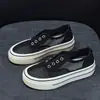 Zapatos Casuales de Lona Slip-on Transpirables de Suela Gruesa Zapatos de Tabla para Mujer 2026 Verano Nuevos Zapatos Blancos de Malla para Mujer