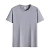 Camiseta Personalizada 100% Algodão Gola Redonda Camisa Publicitária Estampa Logo Uniforme de Equipe da Empresa Feita Sob Medida Manga Curta Peso Pesado Uniforme de Turma Estampa Texto Imagem
