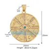 L55 nuevo popular europeo y americano Ojo de Diablo amuleto de la suerte ojo circón joyería creativa DIY