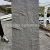 Huadefeng À Prova de Umidade Decoração de Casa Materiais de Construção Pedra PU Pedra Cultural Revestimento de Pedra PU Pedra Cogumelo Pedra de Parede de Fundo para TV Interna e Externa