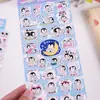 Pegatinas Estereoscópicas de Pingüino Positivo de Energía 3D Animales Lindos de Dibujos Animados Decoración de Recompensa Educativa Hecha a Mano para Niños Pegatinas para Teléfono Móvil