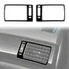 Adesivo para saída de ar lateral adequado para Honda Accord 13-17 preto piano preto brilhante acessórios de decoração para modificação de interior de carro