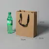 Bolsa de mano simple de cartón blanco, hecha a medida para ropa y regalos, impresión publicitaria universal, logotipo, personalización al por mayor de fábrica