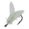 Mosca Biónica con Anzuelo Sencillo Cebo Blando Anzuelo para Mosca Cebo Blando Veneno Mosquito Señuelo de Agua Dulce Cebo Cebo Falso Equipo de Pesca