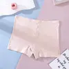 Nuevos Pantalones Cortos de Seguridad de Modal para Mujer, Anti-Exposición, Sin Costuras, de Cintura Media, Calzoncillos tipo bóxer con Entrepierna de Algodón Reforzada, Pantalones de Capa Base