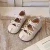 Zapatos de princesa de suela blanda para niñas estilo coreano, sandalias para bebé, nuevos zapatos transpirables para niños pequeños de verano 2026, zapatos para bebés