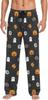 2025 AliExpress Amazon Nuevos Pantalones de Pijama para el Hogar con Estampado Abstracto 3D Explosiones Transfronterizas Pantalones de Pareja Graffiti