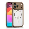 Adecuado para iPhone 17 Prom Botones Electrochapados PC Refrigeración Funda para Teléfono Apple 16 Dos en Uno Succión Magnética 15 Funda para Teléfono