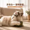Juguete para gatos con hierba gatera, juguete autoentretenido para aliviar el aburrimiento, palo teaser basculante, juguete masticable duradero para gatos, juguete para mascotas