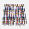 Calça Seta Roupa Íntima Masculina Algodão Tecido Solta Respirável Calça de Dormir Casa Tamanho Plus Shorts Boxer