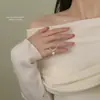 Collar Damila S999 de Plata de Ley con Circonita Brillante para Mujer, Versátil, de Alta Gama, Único, de Nicho, Lujo Ligero, Cadena Clavicular de Plata Pura