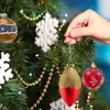 Bolas de Navidad de Vidrio Pintado Nuevas Transfronterizas Colgantes para Árbol de Navidad Bolas de Navidad Bolas Decorativas Adornos de Decoración Navideña Regalos