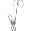 Gancho pequeño de alambre de acero inoxidable con clip pequeño para colgar en el baño, clip pequeño para el hogar, clip fuerte para ropa, clip resistente al viento