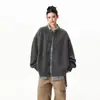 Cardigan de Lana Redondo Retro Japonés para Mujer Otoño e Invierno Holgado Casual Tejido Suéter Chaqueta de Alta Gama