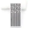 Broca Helicoidal Extendida de Vástago de 2.35 mm para Carpintería, Agujas de Taladro para Manualidades, Ámbar, Cera de Abejas y Huesos de Oliva