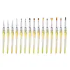 Set de Brochas para Manicura, Set Completo de Bolígrafos de Fototerapia, Bolígrafos de Línea Fina, Joyería Pintada, Herramientas Profesionales para Uñas Especiales para Manicura