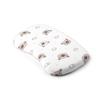 Almohada para Bebé Verano Fresca Transpirable Absorbente de Sudor Algodón Almohada de Memoria Almohada Transpirable para Bebé Almohada Universal de Dibujos Animados para Bebé para Todas las Estaciones