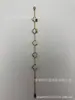 Pulseira de Trevo Popular Dupla Face Transfronteiriça Aço Titânio 13mm Não Desbota Joia de Luxo Leve de Alta Qualidade