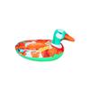 Assento Animal Inflável de PVC Anel de Natação Infantil Anel de Natação Animal Espessado Assento de Tartaruga Tigre Animal Iate Pequeno