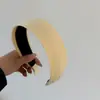 Coreia do Sul Creme Cor de Primavera Listrado Aro de Cabelo de Aba Larga Novo Simples Versátil Headband de Alta Qualidade Acessórios de Cabelo Externos para o Dia a Dia