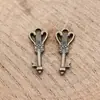 19X7.6Mm 0.47g Multicolor Mais Vendido na Europa e América Pequeno Pingente de Chave