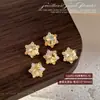 Novos Acessórios de Nail Art Tendência Floco de Neve Transparente Ponta de Diamante Fundo Pontiagudo Tridimensional Brilhante Diamante Irregular Decoração de Unhas de Ano Novo