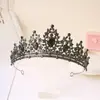 Popular Transfronteriza Europea y Americana Corona Grande de Novia Accesorios para Vestido de Boda Corona de Reina de Cristal Adorno para Fiesta de Cumpleaños Venta al por Mayor