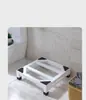 Base para Lavadora Soporte de Almacenamiento Móvil Universal para Nevera de Tambor Almohadilla Elevadora Anti-Vibración Soporte de Patas