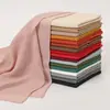 Artículo Más Vendido en el Sudeste Asiático: Bufanda Larga de Algodón y Lino de un Solo Color para Mujer, Cómoda, Transpirable, Elástica, Sencilla, Étnica, Versátil como Pañuelo para la Cabeza y Chal