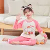 Ropa de Otoño y Pantalones de Algodón Puro para Niños, Pijamas para Niñas y Niños Pequeños, Suéteres de Invierno 100% Algodón para Niños Mayores