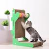 Rascador de Gato Cactus Vertical Molinillo de Garras Papel Corrugado Resistente al Desgaste Resistente a los Arañazos Núcleo Interno Puede Cambiar Juguete Suministros para Gatos