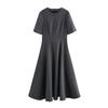 Feminino Europeu e Americano Transfronteiriço 2025 Primavera Novo Emagrecedor Slim-fit Casual Nicho High-end Francês 5289040