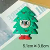 Accesorios de Resina para Manualidades de Dibujos Animados Joyería Regalo Grande de Navidad Pinza de Pegamento de Crema para Bebés Funda de Teléfono Móvil Hebilla de Zapato Llave