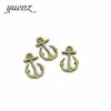 YuenZ Accesorios para joyería DIY al por mayor colgante de barco de aleación vintage venta caliente europea y americana 16 * 11MM H43