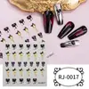 Zhengxiang Cyber Celebridade Estilo INS Adesivo para Nail Art Em relevo Cola Macia 5D Decalque Bronzing Flash Adesivo de Unha Cristal Gema DIY