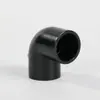Codo de PVC Negro Tubería de Suministro de Agua Caja de Giro en T Filtro Inferior para Acuario Accesorios de Drenaje Conector de Entrada/Salida de Agua Antiderrames