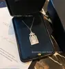 Versão de Luxo do Colar Porta da Felicidade para Mulheres, Banhado a Ouro Branco 18K, Pingente de Frasco de Perfume com Diamantes, Corrente para Clavícula, Presente para Namorada