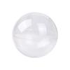 Bola Transparente 4-20cm Bola de Plástico Acrílico Bola Abre y Cierra Decoración Navideña de Jardín de Niños Diseño de Centro Comercial Bola Hueca