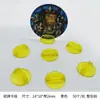 Soporte para tarjetas transparente tipo cristal multiestilo soporte para tarjetas de visita accesorios de juguete tarjeta de papel tarjeta juego de monopoly soporte para tarjetas de colores