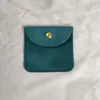 Bolsa de Botón a Presión de Terciopelo Multicolor Mini Bolsa de Almacenamiento Organizador de Joyas Botón a Presión Suave Portátil Tarjetero Pequeño Billetero