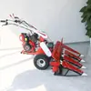 Roçadeira multifuncional pequena, colheitadeira autopropelida de arroz e trigo, colheitadeira agrícola de pimenta e forragem
