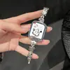 Cadena Linda de Cachorro de Metal Adecuada para Correa de Reloj Apple S10/Iwatch9 Apple Watch Generación 876543 Se