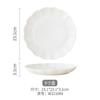 Plato de Cerámica con Forma de Calabaza Vajilla Plato para Comida Occidental Plato para Cena de Bistec en Casa Plato para Espagueti Plato Creativo para Desayuno Tazón para Ensalada