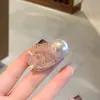 2026 Novo Presilha de Cabelo de Cristal Pérola Super Brilhante Doce e Exquisita Presilha Bico de Pato Mini Presilha de Testa Grampo de Cabelo Acessório de Cabelo